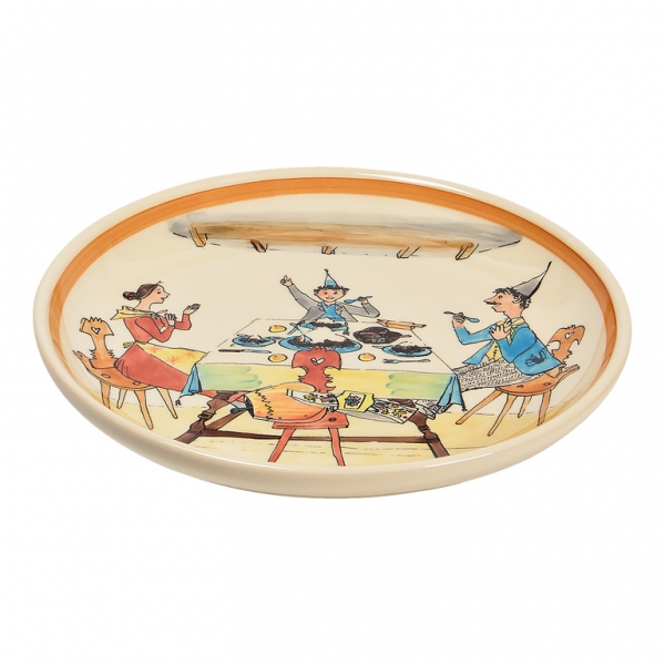 Teller Ursli am Tisch 21 cm | BOX